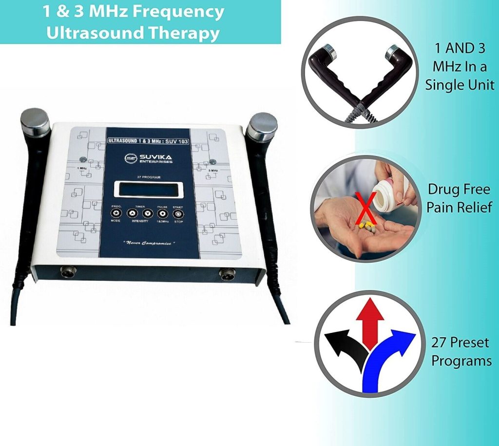 1Mhz & 3Mhz Ultrasound Therapy Unit Professional Physical Therapy US Machine SE | Ultrasound Machines - Guide & Reviews |