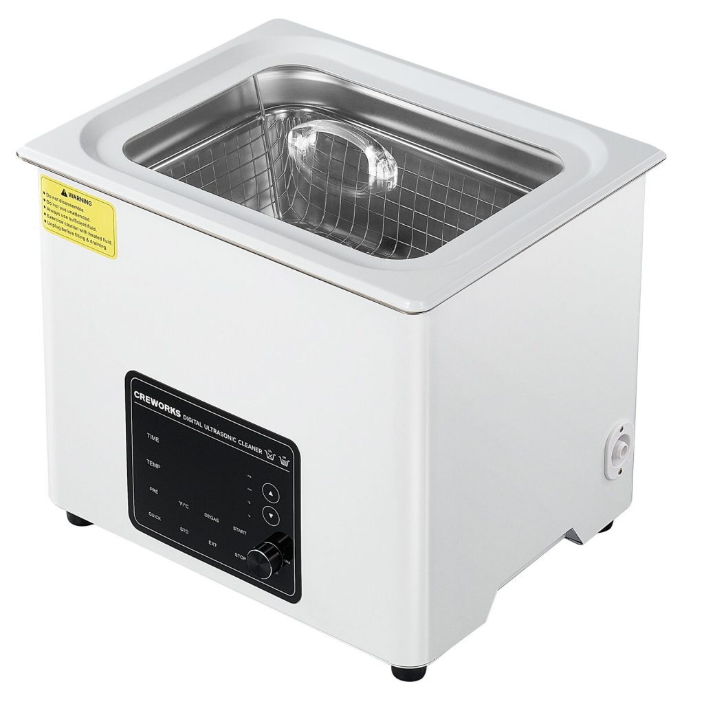 CREWORKS 10L Ultrasound Cleaning Machine Ultrasonic Cleaner with Heater & Timer | Ultrasound Machines - Guide & Reviews |