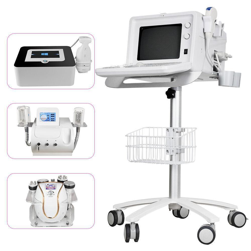 Mobile Trolley Rolling Cart For Ultrasound Scanner Machine with Basket New CE | Ultrasound Machines - Guide & Reviews |