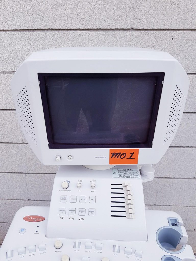 Toshiba Nemio 10 Ultrasound Machine, Missing Parts, AS-IS | Ultrasound Machines - Guide & Reviews |