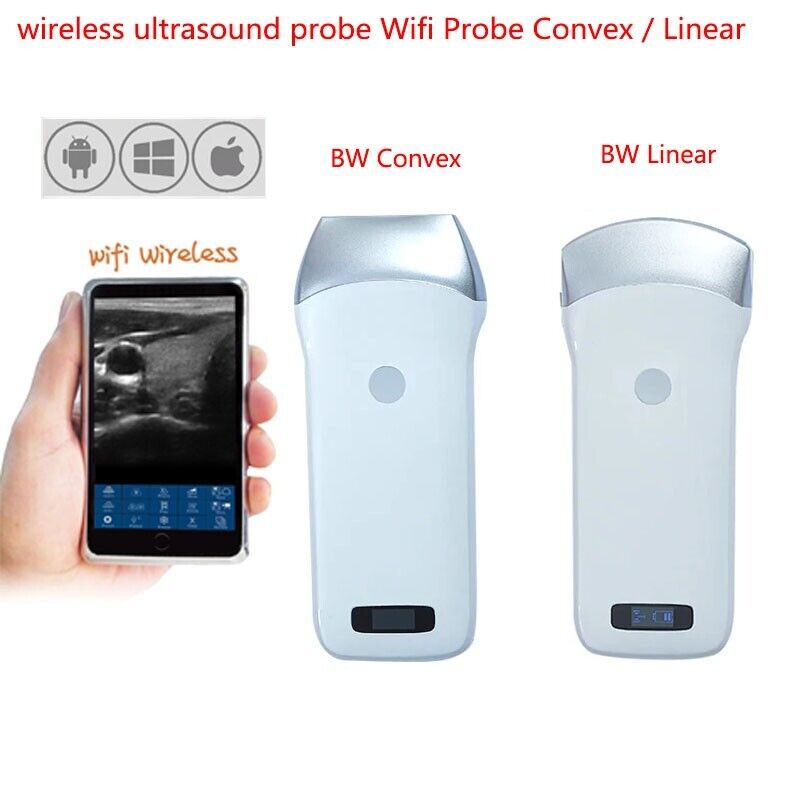Wireless Ultrasound Scanner Portable Machine WIFI Ultrasound Scanner | Ultrasound Machines - Guide & Reviews |