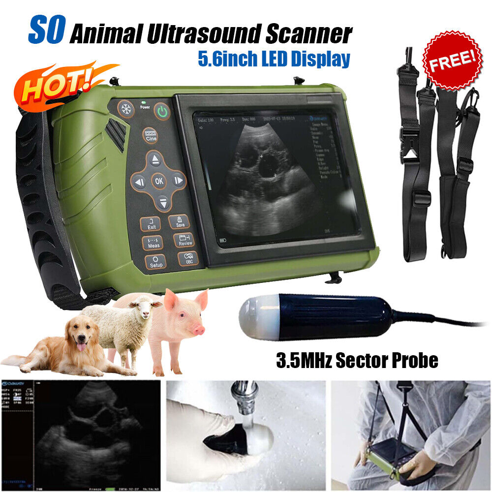 Portable Veterinary Ultrasound Machine Handheld Scanner for Animals inspect | Ultrasound Machines - Guide & Reviews |